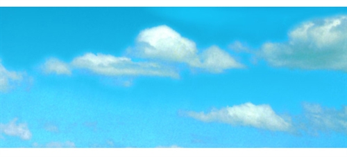 Vollmer 46105 Background, track neutral, with clouds, 4 parts