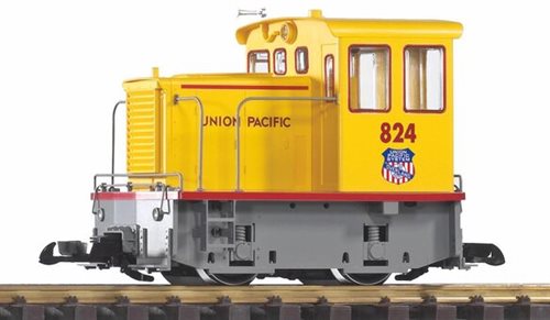 Piko 38515 Sound-US Diesel locomotive GE-25Ton UP, RC, incl. PIKO sound decoder Track G