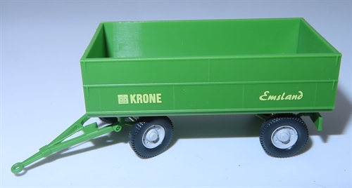 Wiking 03880117 Trailer, Krone Emsland, green, H0
