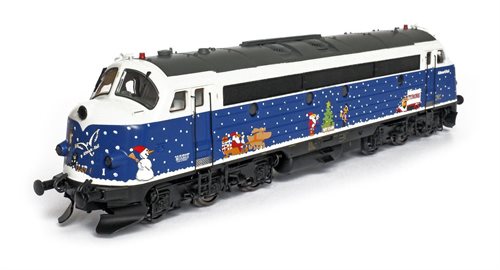NMJ 91606 Diesellokomotive Altmark Rail TMY 1149 Weihnacht Special mit Sound, DCC, H0