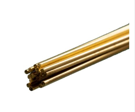 K&S Metal 3951 Brass Piano Wire 1mm x 1000mm 4 pcs.