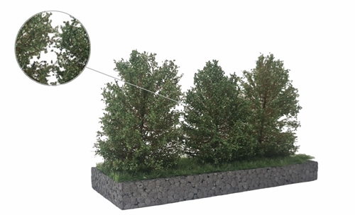 mbr 50-4013 Tall Bushes, Dark Green, 7-11 cm, 3 pcs