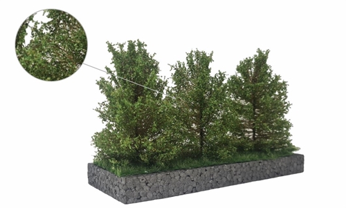 mbr 50-4014 Tall bushes, medium green, 7-11 cm, 3 pcs