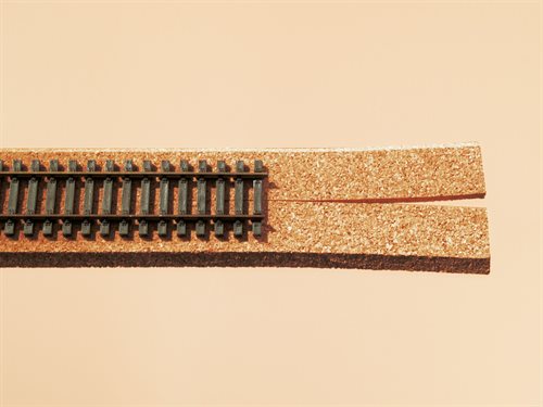 Auhagen 41161 Cork rail underlay for rails, H0