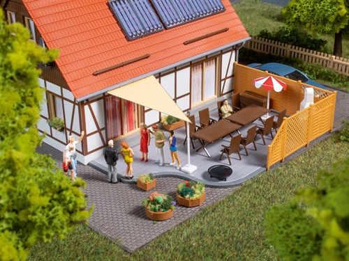 Auhagen 41650 Terrace decoration, H0