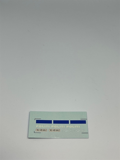 DMC Decals DP 112-131 Police 1:43