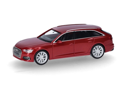Herpa 430647-005 Audi A6 Avant, tango red metallic, H0