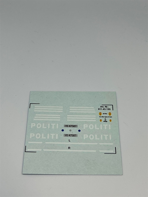 DMC Decals 43-130 Police