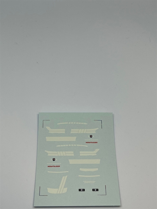 DMC Decals FB028 Operations Manager Roskilde Fire Department 1/87