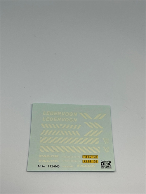 DMC Decals DP 112-043 Leader Car 1:43