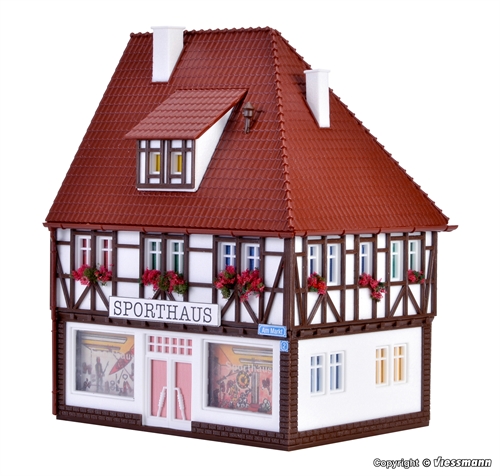 Vollmer 43651 Sports Shop, H0