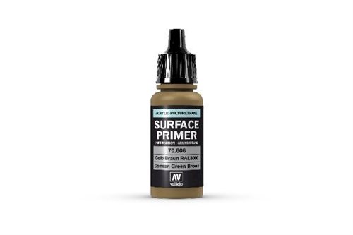 Vallejo 70606 Surface primer yellow brown RAL 8000, 17ml