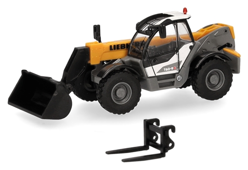 Herpa 318877 Leibherr Telescopic loader T60-9s, H0