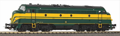 Piko 52494 Diesel locomotive Nohab, SNCB, DC, incl. PIKO sound decoder, ep III