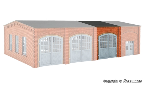 Vollmer 45643 H0 Extension set for truck workshop 45642