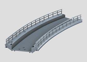 Märklin 74613 Kurve bro element til C skinner, R1 - 30 grader