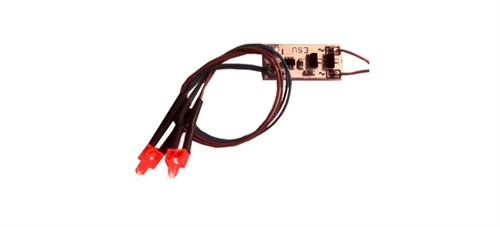ESU 50705 Gauge H0 tail light, 2 LED, "Red"