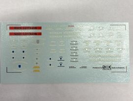 DMC Decals FB048 Various Fire Departments + Nuuk Airport 1:87
