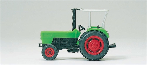 Preiser 17913 DEUTZ D 6206 Agricultural Tractor with Lawnmower, H0