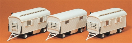 Preiser 20005 Caravans, 3 pcs, H0