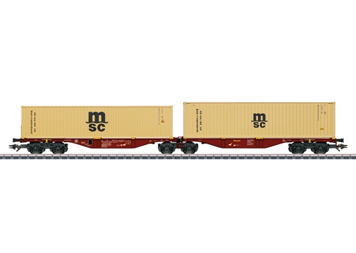 Märklin 47816 Double container wagon Sggrss 80