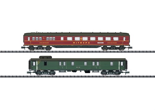 Mini Trix 15801 Express Train Car Set "Berlin-Hamburg" N Gauge