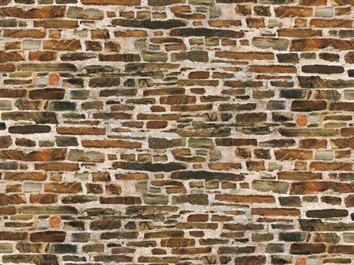 Auhagen 50515 Dekoplade, Kalkstensmur, str 220 x 110 mm, H0/TT