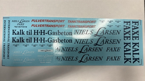  DMC Decals 50-522 Niels Larsen Powder transport