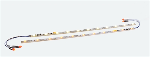 ESU 50702 Interior light with taillight, 255 mm, 11 LED, Yellow