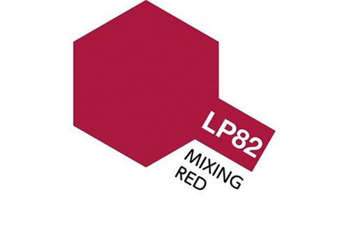 TAMIYA 82182 LACQUER PAINT LP-82 MIXING RED, 10 ml