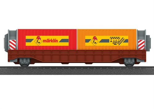 Märklin 44122 Märklin my world - Containerwagen, KOMMENDE NYHED 2023