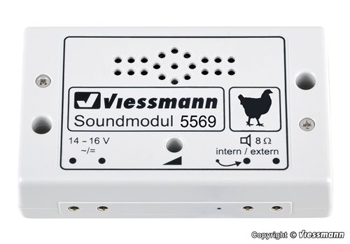 Viessmann 5569 Sound module chickens