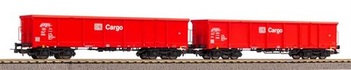Piko 58234 Set of 2 open freight cars Eaos DB AG V with sand load