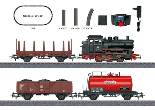 Märklin 29890 Digital starter set "Freight train with BR 89.0" ep III