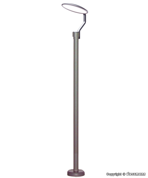 Viessmann 6025 Street lamp, Avantgarde, warm white, LED. H0