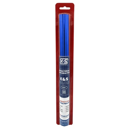 K&S Metal 6035 Aluminium Crafting Foil Blue 0.1x305x610mm