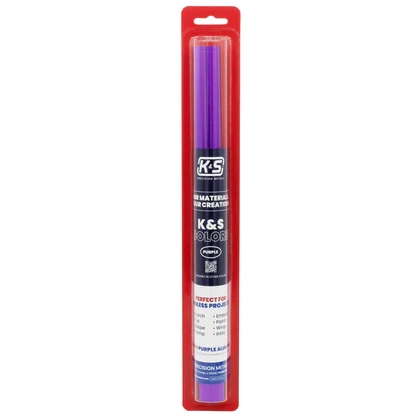 K&S Metal 6050 Aluminium Crafting Foil Purple 0.1x305x610mm