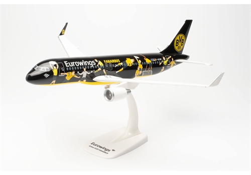 Herpa 613934 Eurowings Airbus A320 "BVB Fanairbus" - D-AEWM 1/100