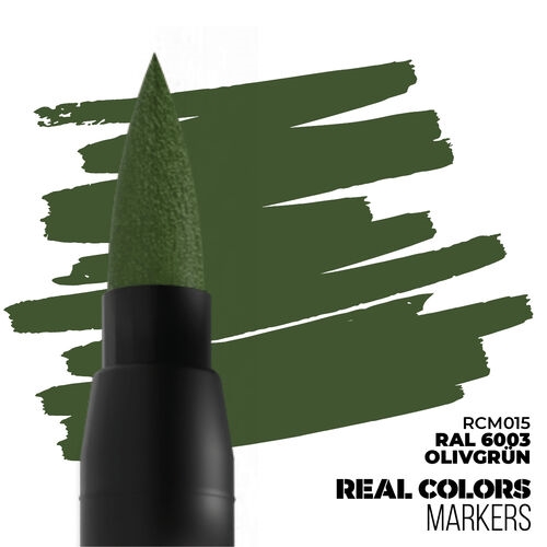 AK-RCM015 Patination Marker, Olive Green, RAL 6003