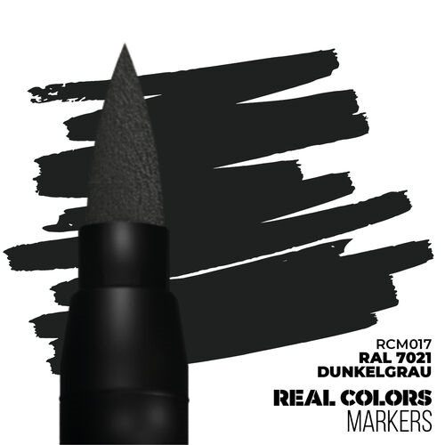 AK-RCM017 Patination Marker, Dark Grey, RAL 7021