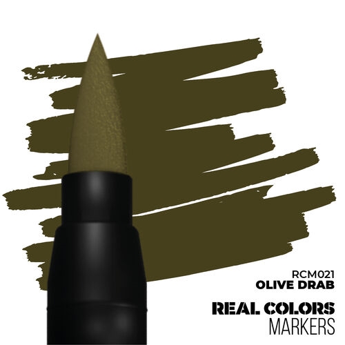 AK-RCM021 Patination Marker, Matte Olive