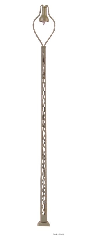 Viessmann 6387 Lattice pole light Hof/Saale, LED warm white, H0