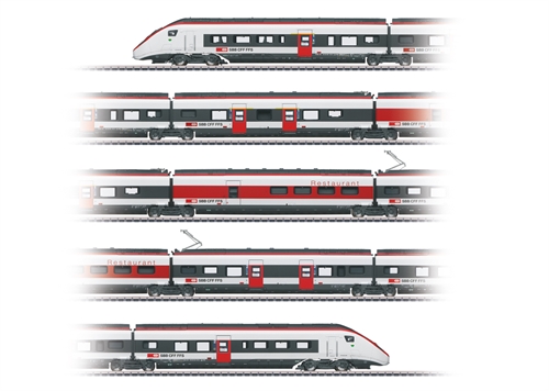 Märklin 39812 RABe 501 Giruno high-speed railcar set