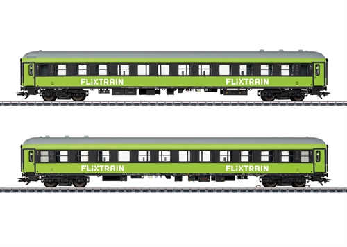 Märklin 42958 Express Train Car Set 2, FlixTrain – UPCOMING NEW ITEM 2027