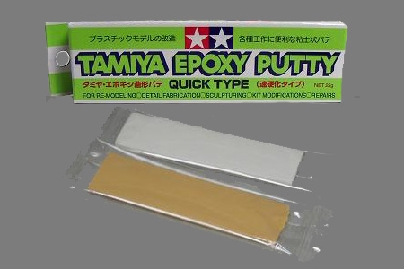 Tamiya 87051 Epoxy Putty Quick Dry, 25 gr