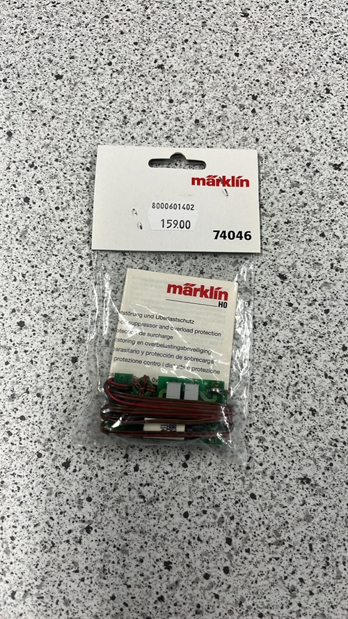 Märklin 74046 Connection set with radio interference suppression