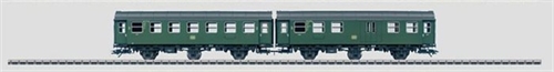 Märklin 00770-11 2nd class B3yg-54 conversion car and 2nd class conversion car with luggage compartment BD3yg-54