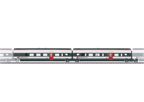 Märklin 43453 Supplementary car set 3 for RABe 501 022 Giruno