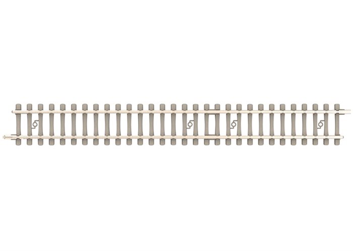 Minitrix 14594 Gerades Gleis mit Betonschwellen 126,3 mm, KOMMENDE NYHED 2023