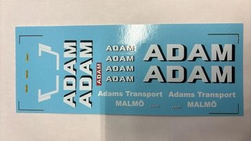 DMC Decals 87-211-2 Adam New.1/87